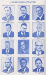 Past Masters of San Bernardino A.D.1940-1952