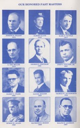Past Masters of San Bernardino A.D.1915-1927