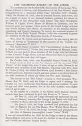 Phoenix Lodge 178  100 years of Freemasonry October 20, 1865-1965 San Bernardino California 14